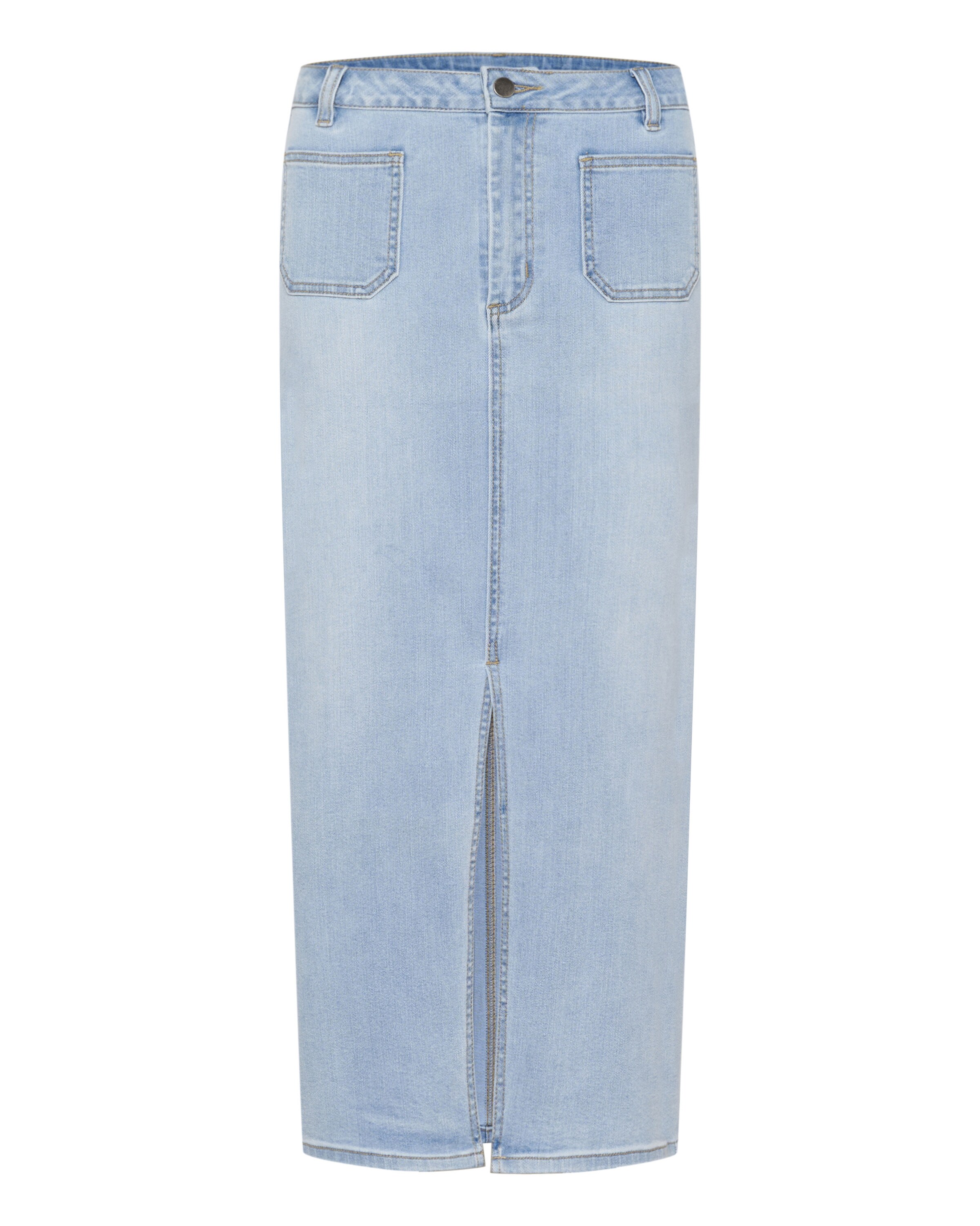 Jupe 'Karla' Kaffe en bleu : devant