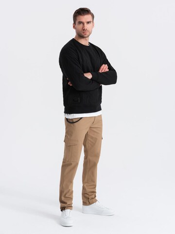 Ombre Regular Trousers in Brown