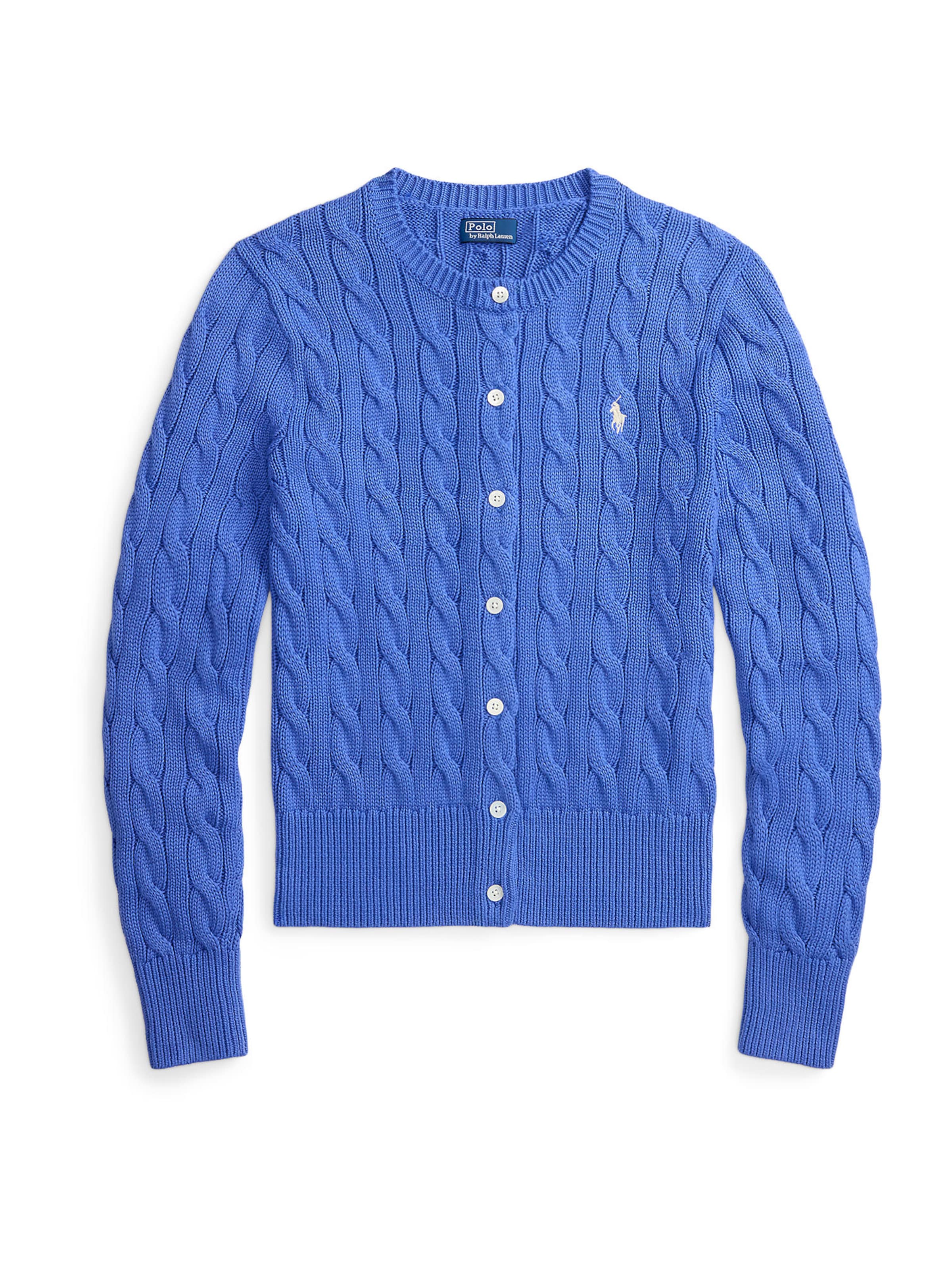 Polo Ralph Lauren Strickjacke in Blau: Vorderseite