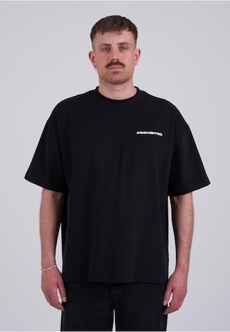 Prohibited T-shirt i svart: framsida