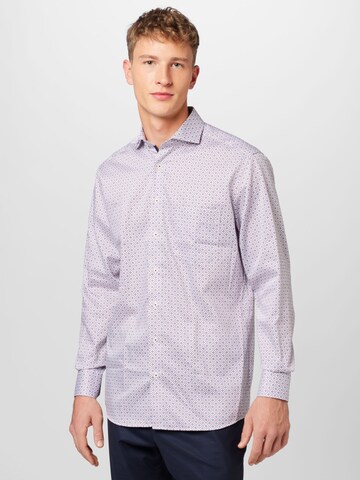 ETERNA Regular fit Button Up Shirt in Pink: front