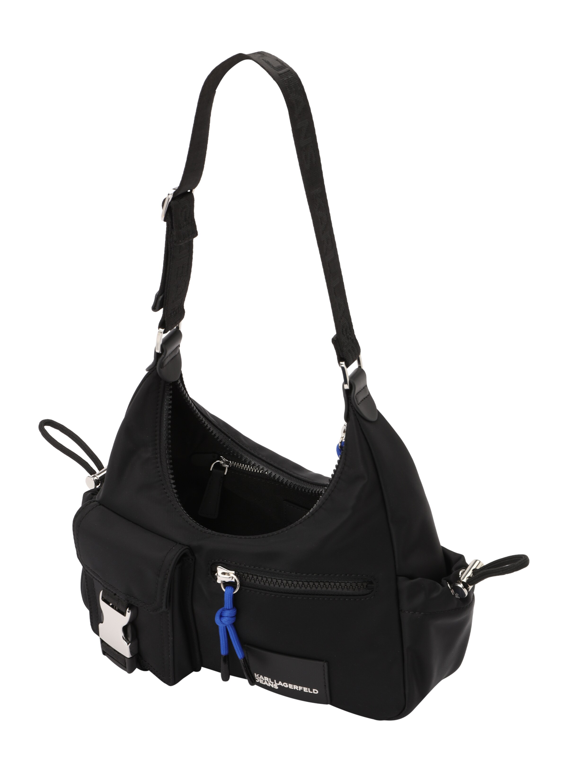 Geantă de umăr 'Street' de la KARL LAGERFELD JEANS pe negru