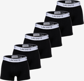 LACOSTE Boxer shorts in Black: front