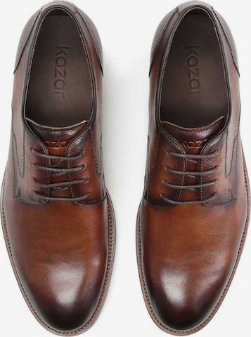 Kazar Lace-Up Shoes in Brown