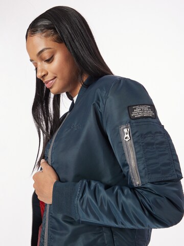 Schott NYC Between-Season Jacket 'Airforce' in Blue