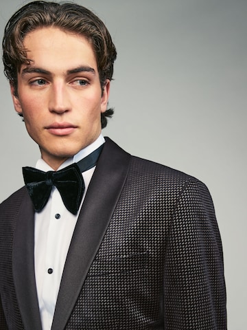 Coupe regular Veste de costume Next en noir