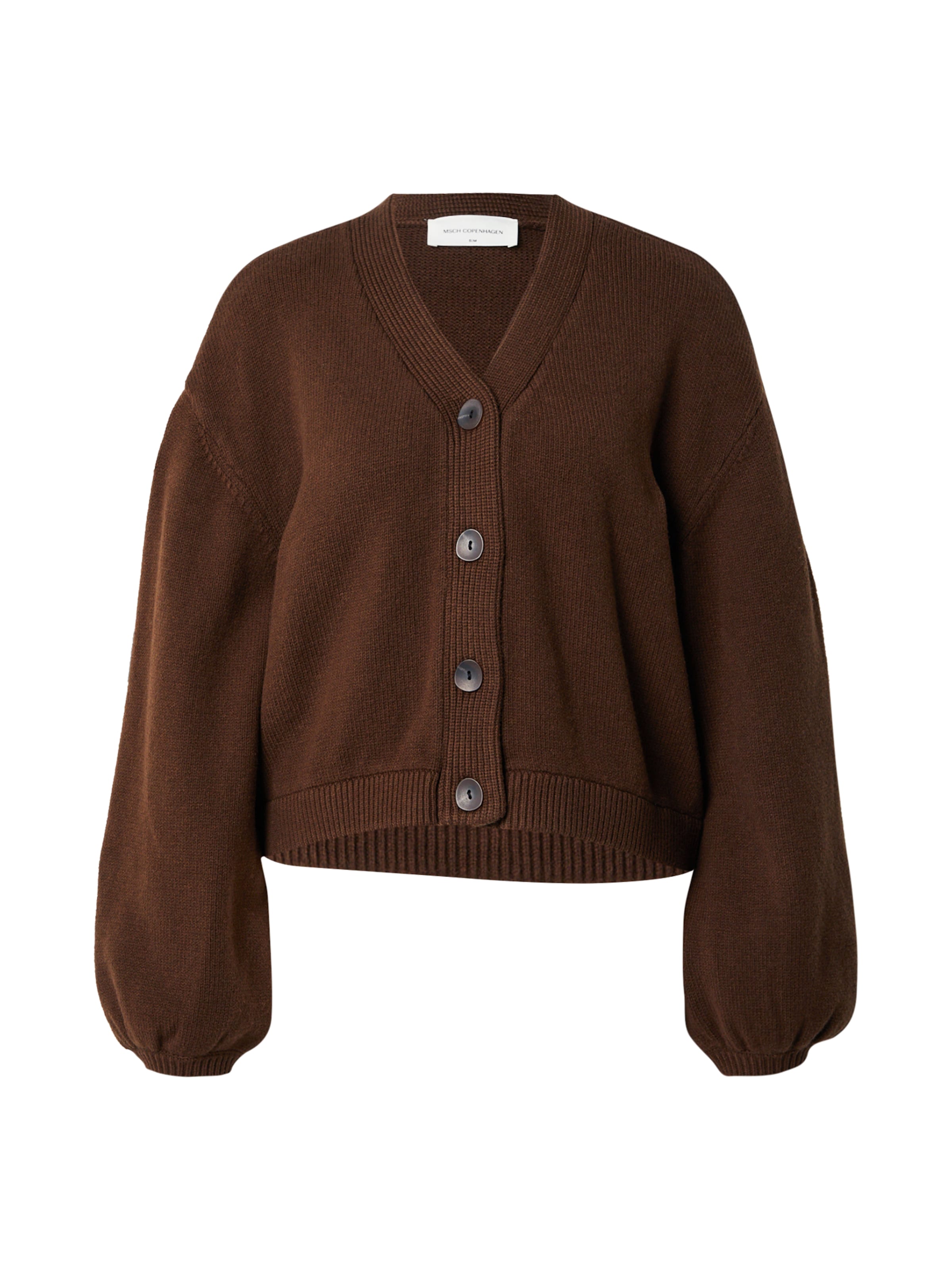 Cardigan 'Zafina' MSCH COPENHAGEN en marron : devant