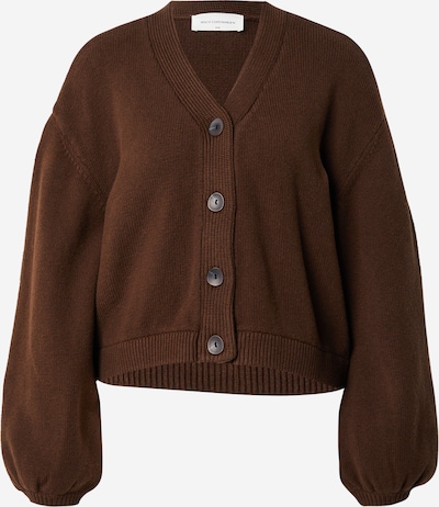 MSCH COPENHAGEN Neuletakki 'Zafina' värissä tummanruskea, Tuotenäkymä