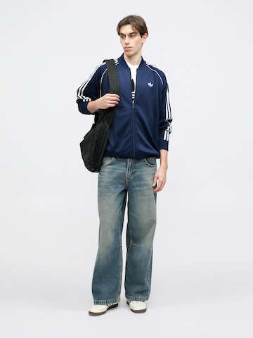 ADIDAS ORIGINALS Sweatvest 'SST Adicolor Classics' in Blauw