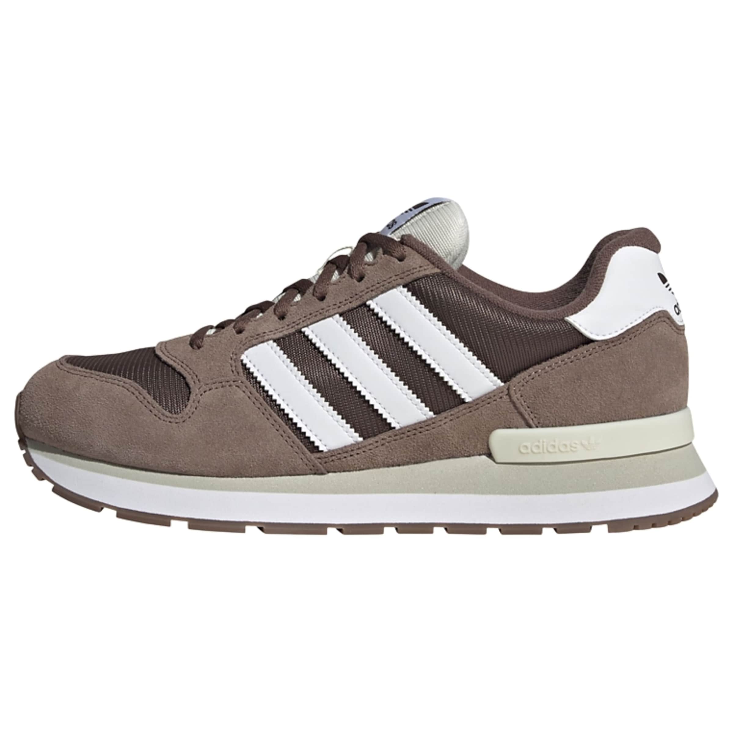 Baskets basses 'ZX 500 RS' ADIDAS ORIGINALS en marron : devant