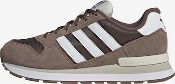 Baskets basses 'ZX 500 RS' ADIDAS ORIGINALS en marron : devant