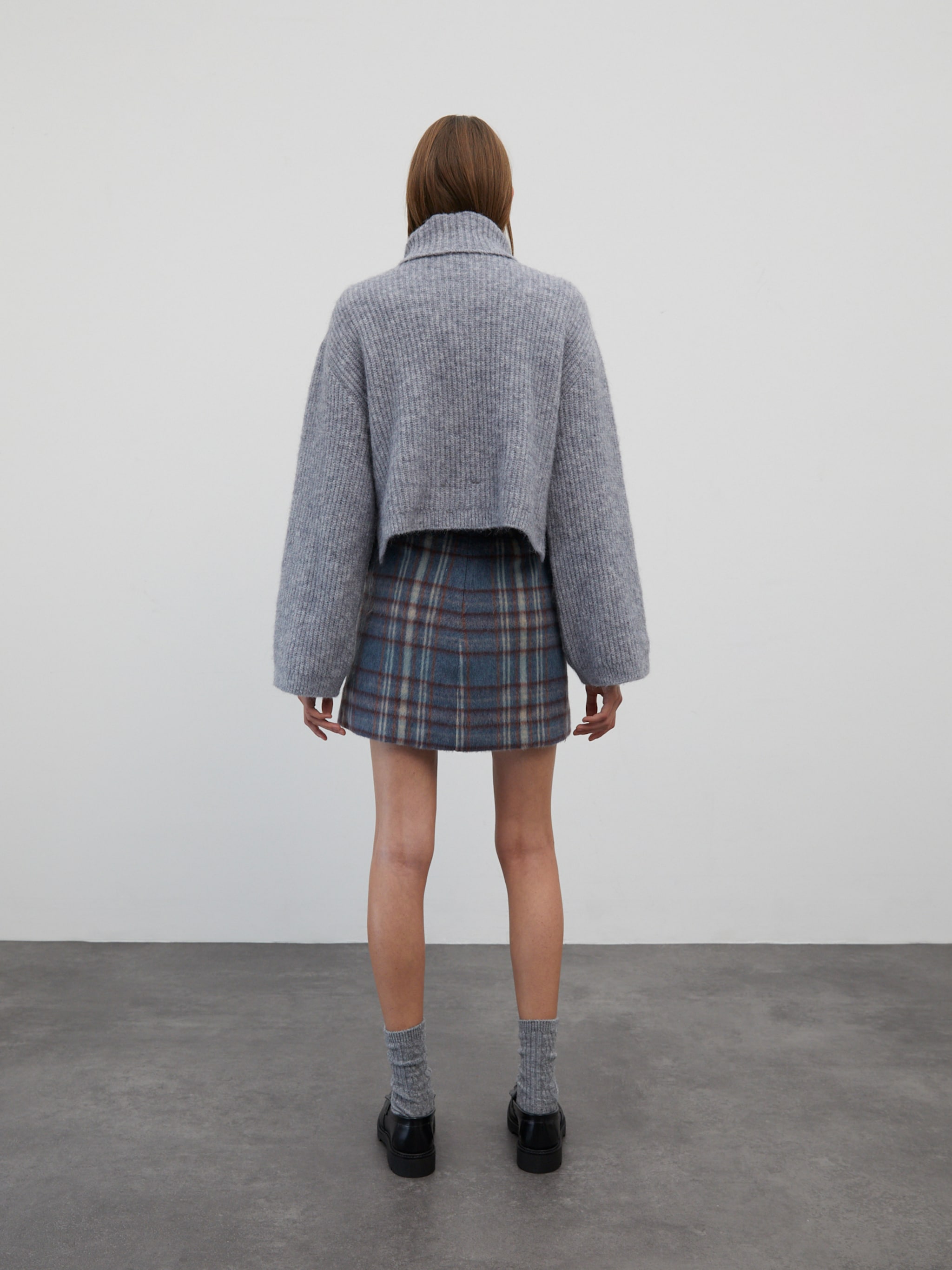 EDITED Produkte Pullover 'Annabelle' graumeliert