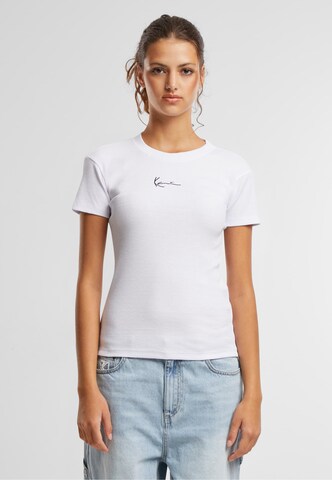 Karl Kani Shirt ' ' in Wit