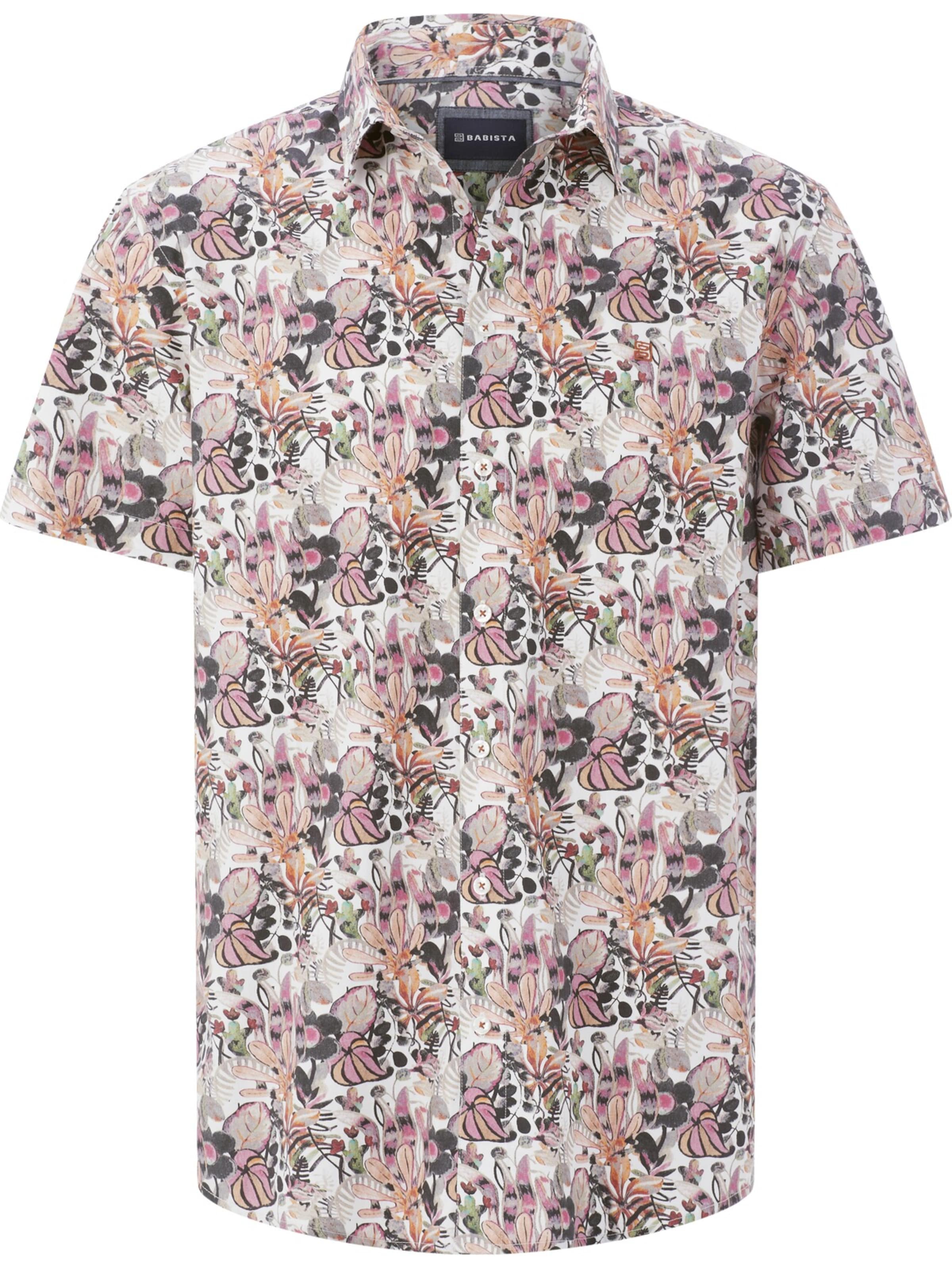 BABISTA Regular Fit Kurzarmhemd ' Cendar ' in Grün: Vorderseite