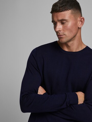 JACK & JONES Regular Fit Pullover 'Mark' in Blau