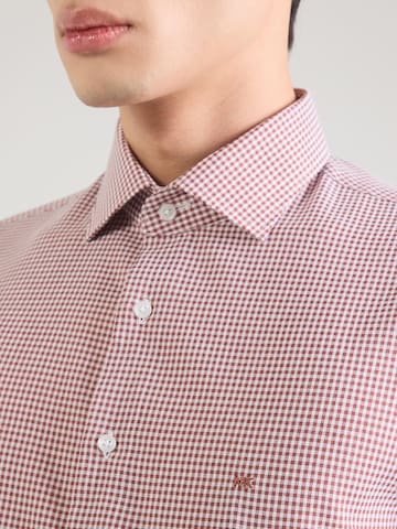 Michael Kors Slim fit Skjorta 'VICHY' i röd