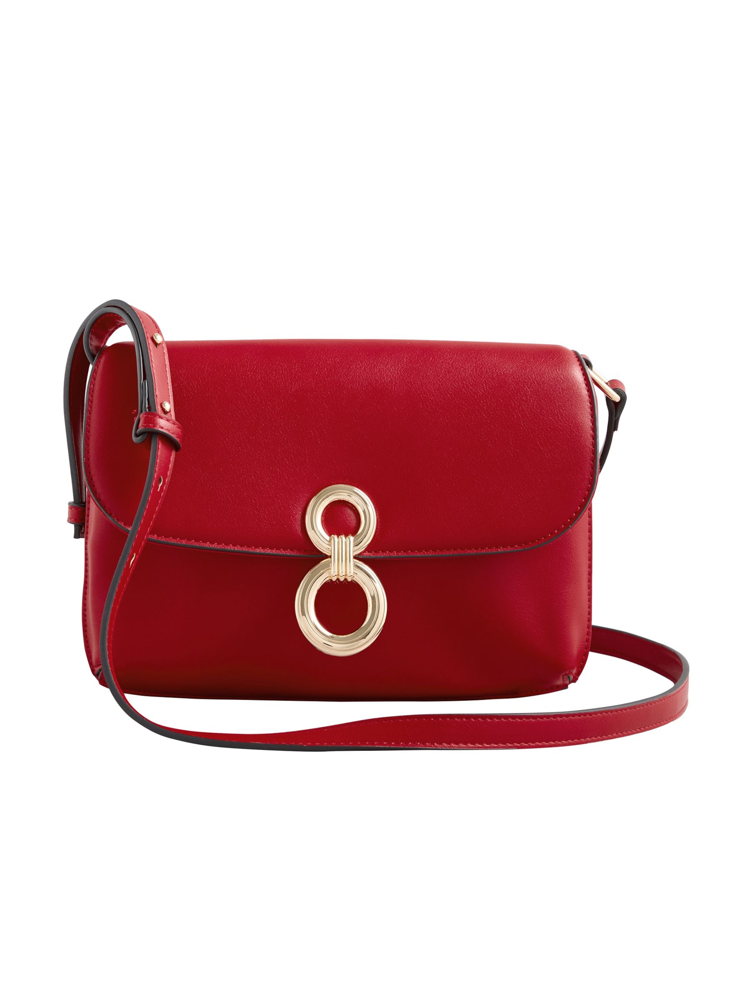 Borsa a tracolla di Lipsy in rosso: frontale
