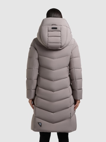 khujo Winter Coat 'Mikia3' in Grey