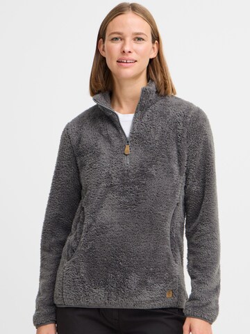 Oxmo Pullover 'Telsonia' in Grau: Vorderseite