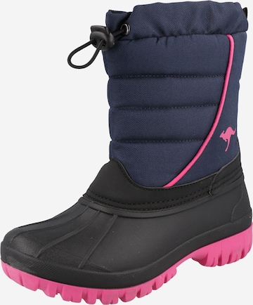 KangaROOS Snow Boots 'Ben' in Blue: front