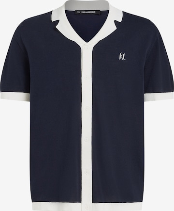 mėlyna Karl Lagerfeld Megztinis: priekis