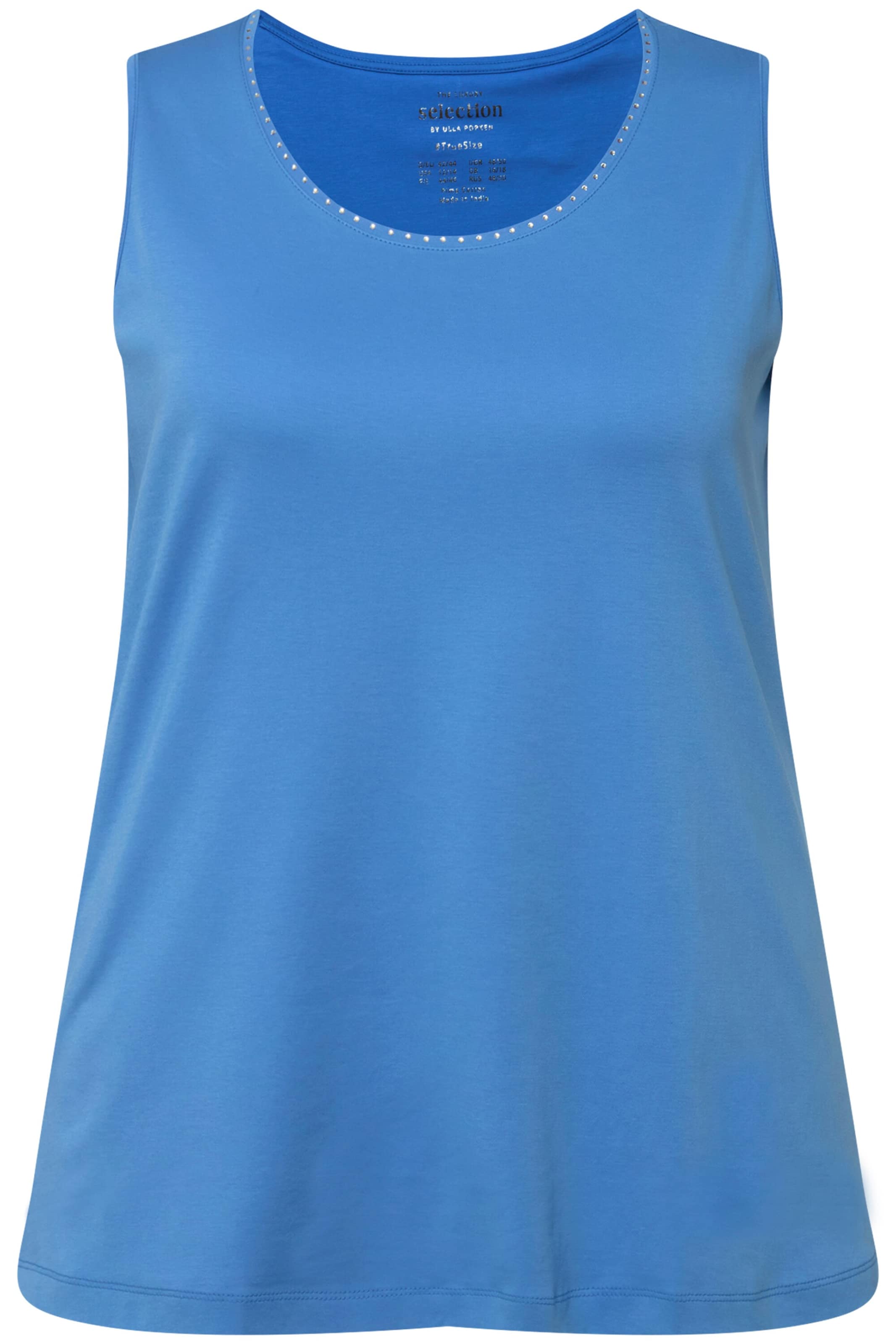 Ulla Popken Top in Blau: Vorderseite