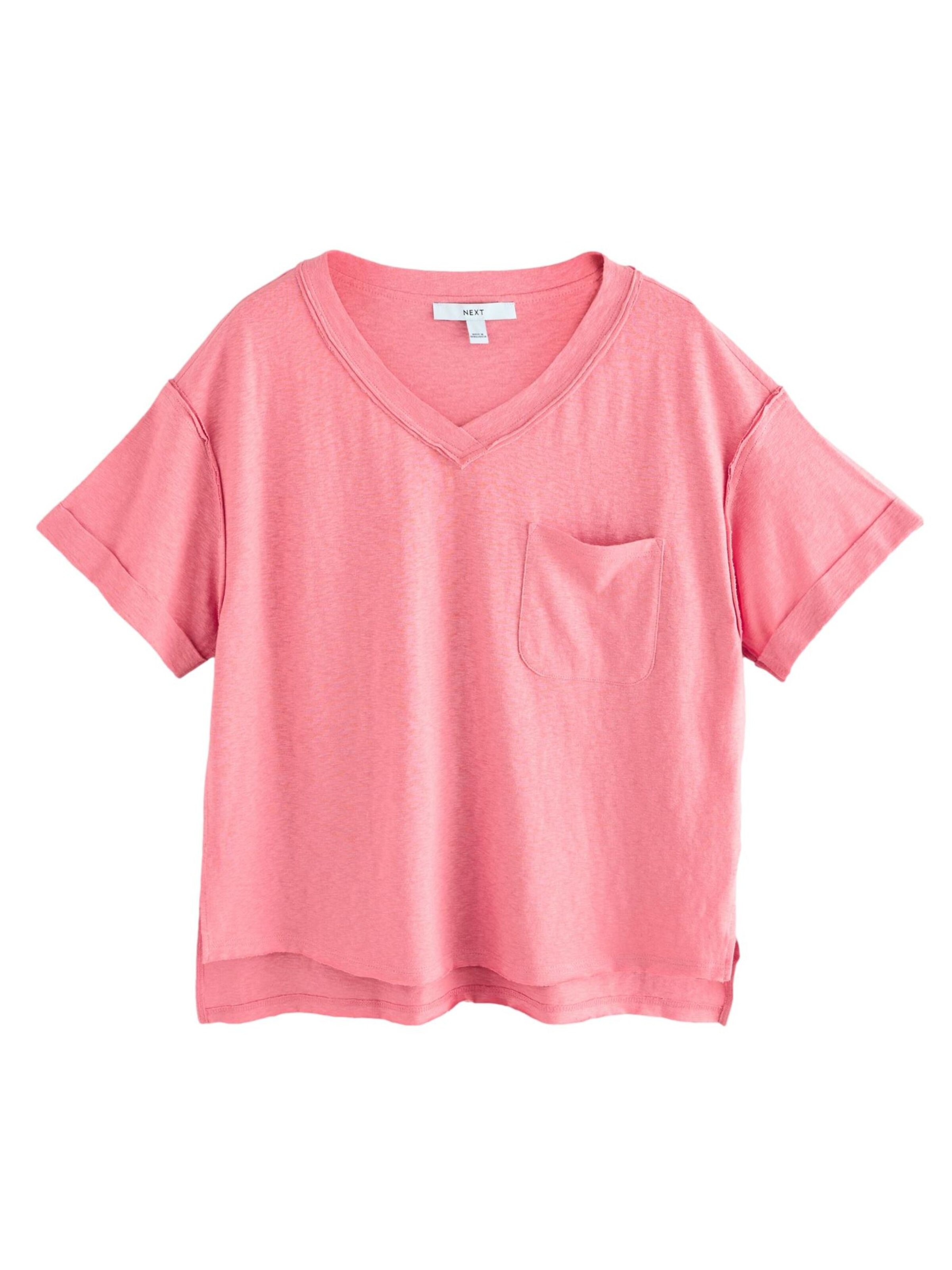 Next Футболка в Ярко-розовый: спереди