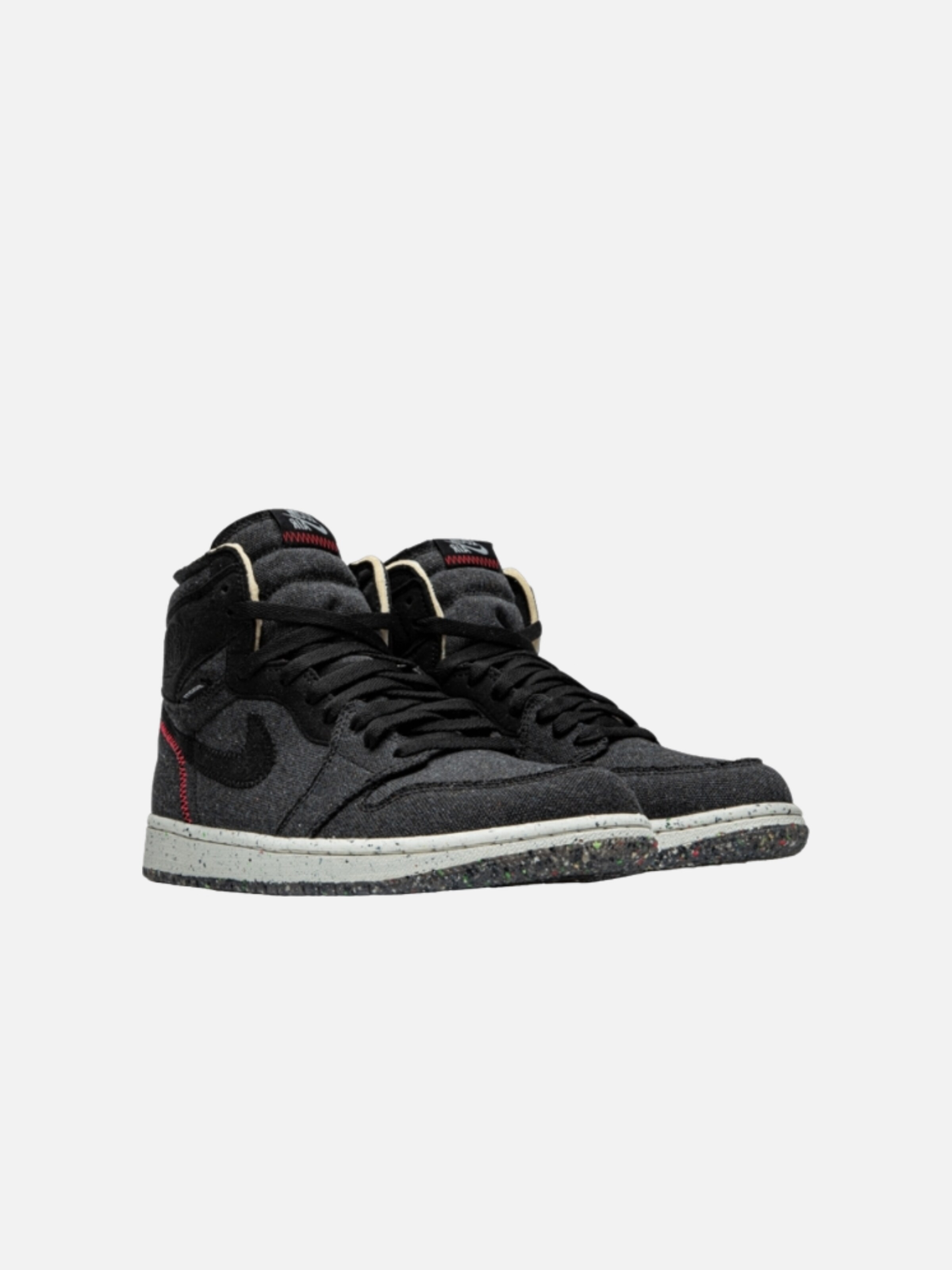 Sneaker alta 'Air 1 Retro High Zoom Crater' di Jordan in nero