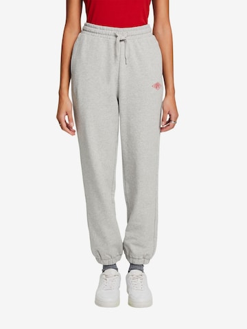 ESPRIT Loose fit Pants in Grey: front