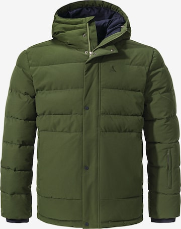 Schöffel Outdoorjacke 'Eastcliff' in Grün: predná strana