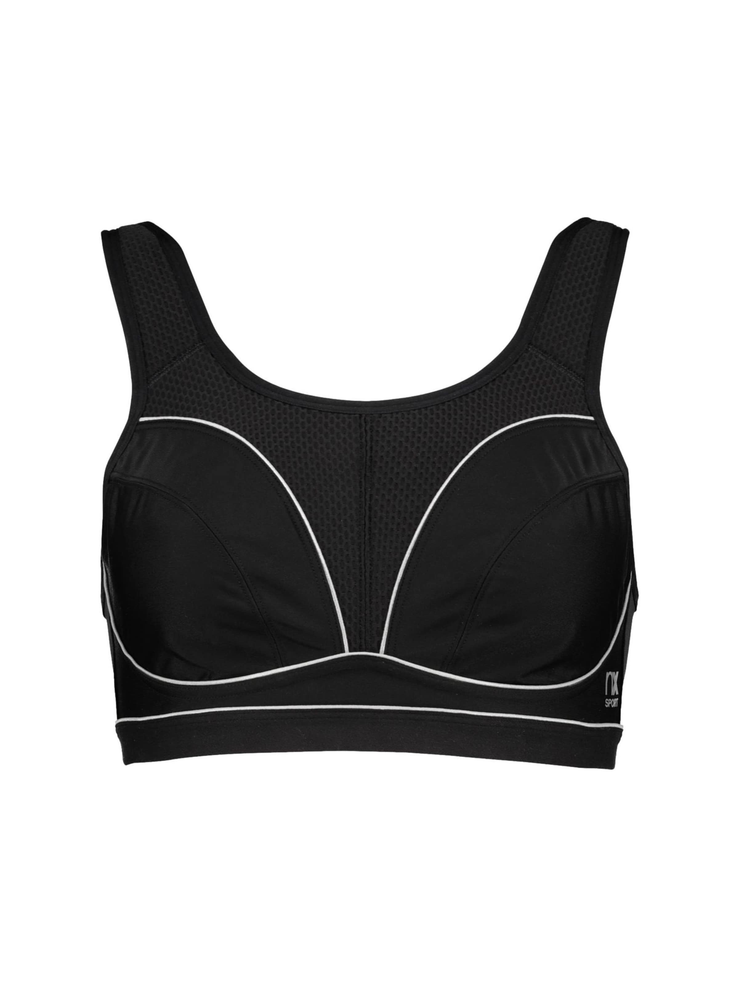 Next - Soutien Bustier Soutien de desporto em preto: frente