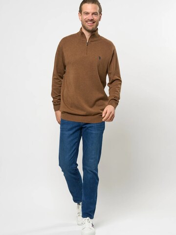 U.S. POLO ASSN. Pullover 'Brison' i brun