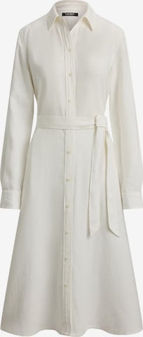 Rochie tip bluză 'CLASSIC' de la Lauren Ralph Lauren pe alb: față