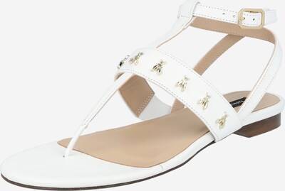 Flip-flops PATRIZIA PEPE pe alb, Vizualizare produs