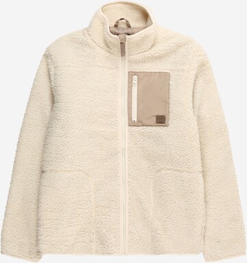 NAME IT Fleecejacke 'MAGOT' in Beige: predná strana