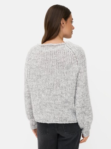 CAMEL ACTIVE Strickpullover mit weiten Ärmeln in Grau