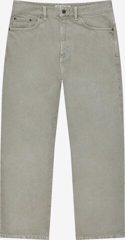 Pull&Bear Regular Jeans in Beige: voorkant