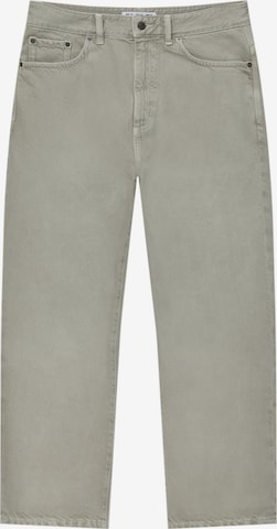 Pull&Bear Regular Jeans i beige: framsida