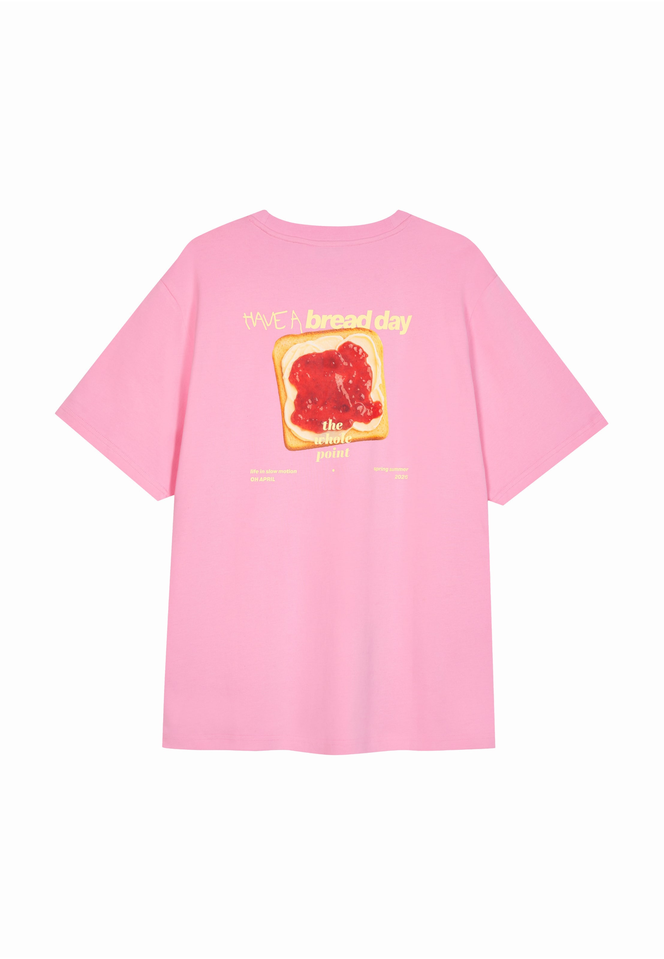 OH APRIL Shirt 'Toast' in Roze