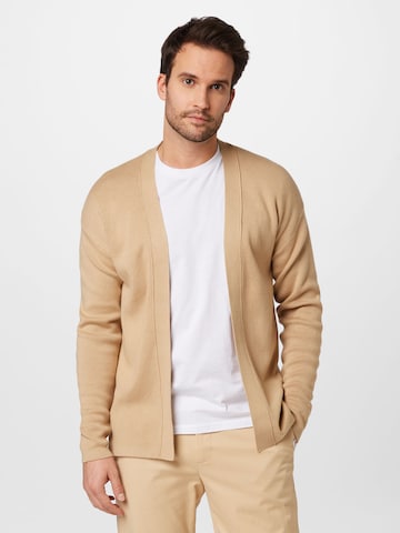 SELECTED HOMME Neuletakki 'RODGER' värissä beige: edessä