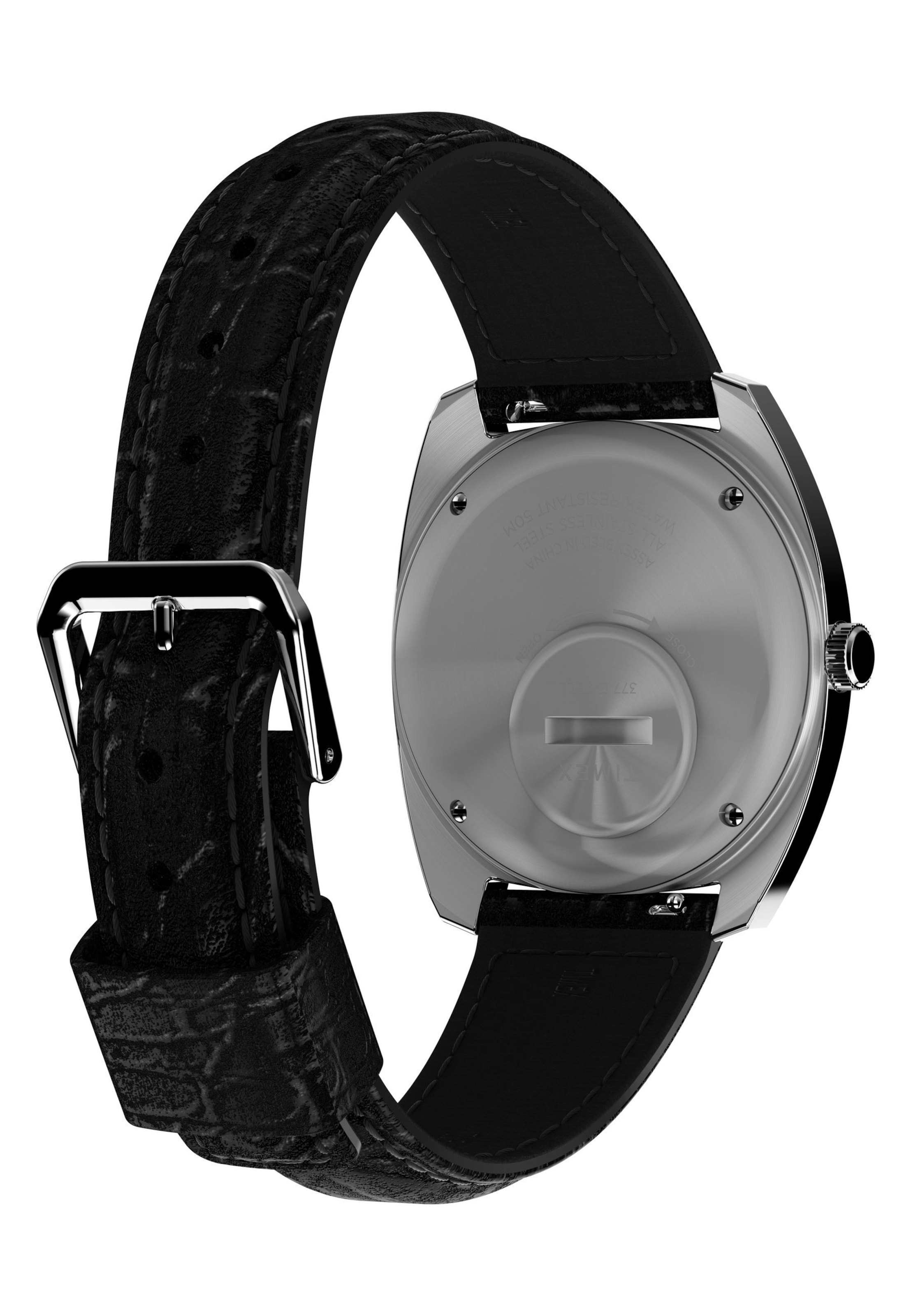 TIMEX Analoguhr 'Q Timex 1978' in Schwarz