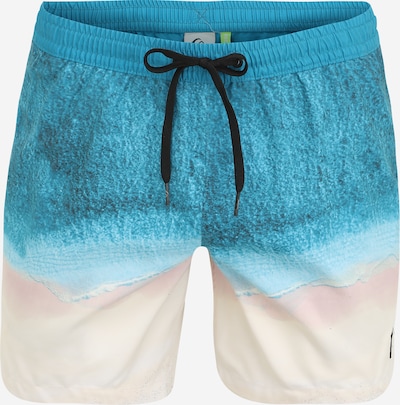 QUIKSILVER Zwemshorts 'JETLAG VOLLEY 15' in de kleur Blauw / Wit, Productweergave