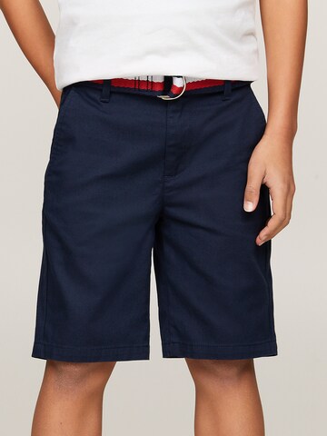 Regular Pantalon TOMMY HILFIGER en bleu : devant