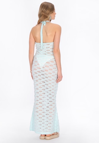 IZIA Knit dress 'Festival' in Blue