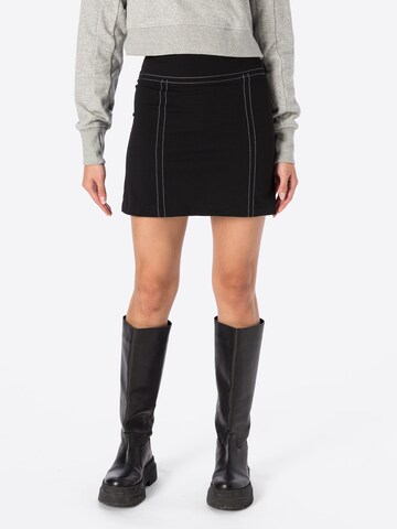 Warehouse Skirt in Black: front