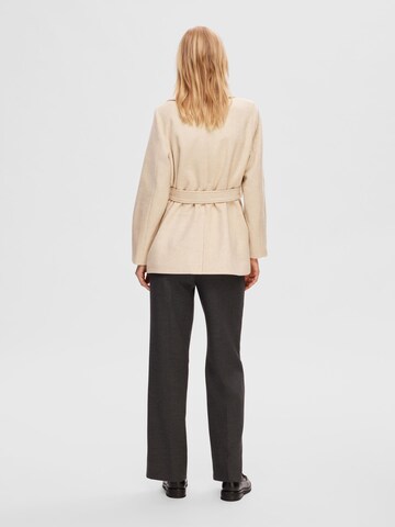 Manteau mi-saison 'Rosa' SELECTED en beige