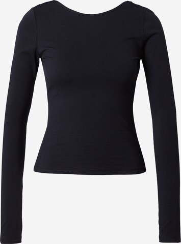 NLY by Nelly Shirt 'Keep It Simple' in Black: front