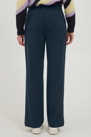 b.young Loose fit Pleat-Front Pants 'DANTA' in Blue