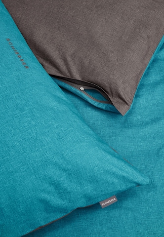 SCHIESSER Pillow 'Doubleface Renforcé' in Blue