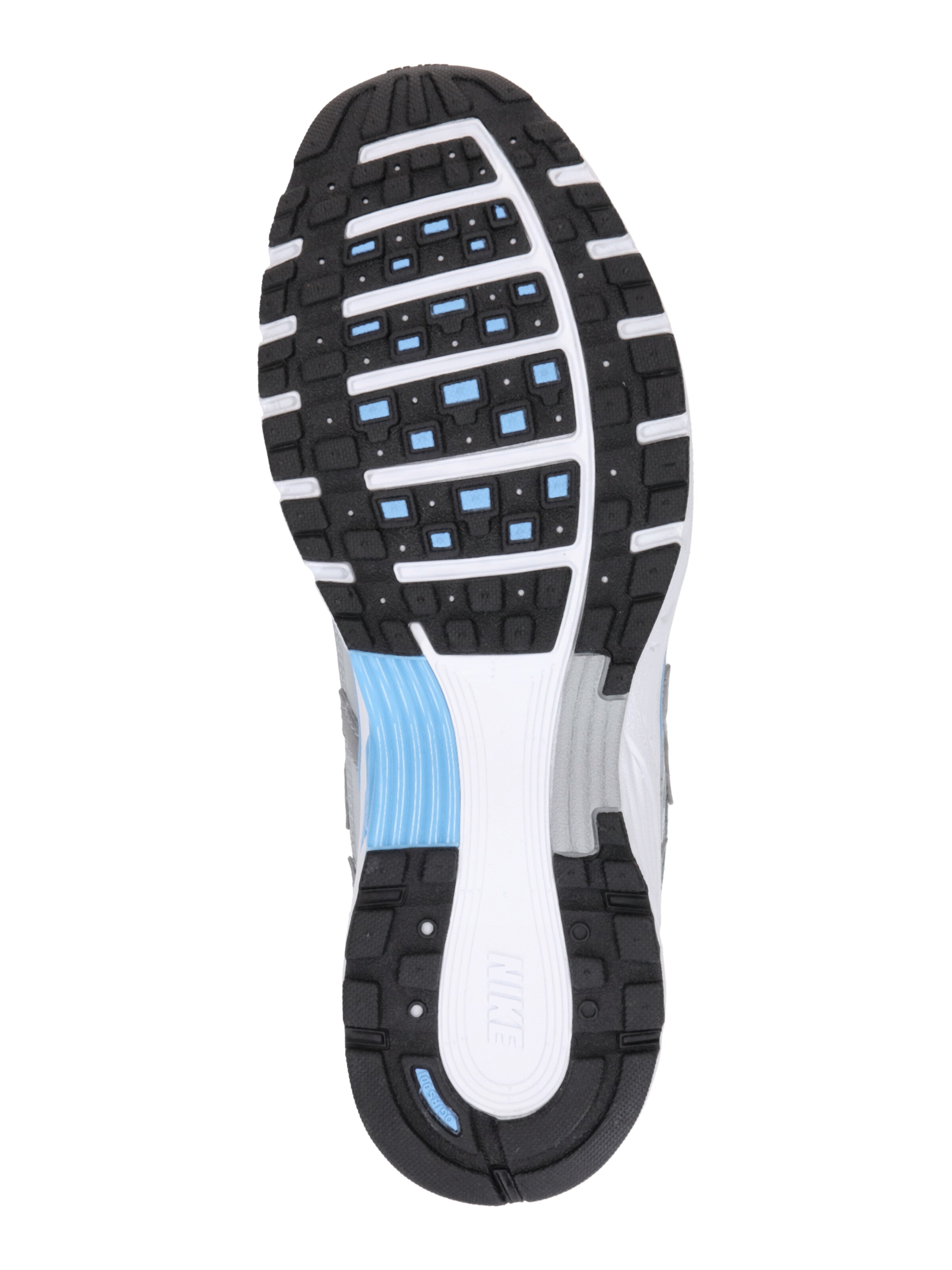 Baskets basses 'P-6000' Nike Sportswear en argent